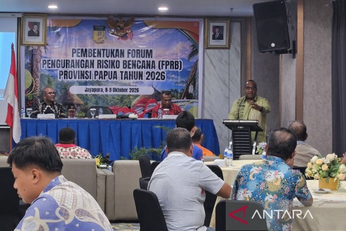 Pemprov Papua bentuk FPRB guna perkuat kesiapsiagaan hadapi bencana