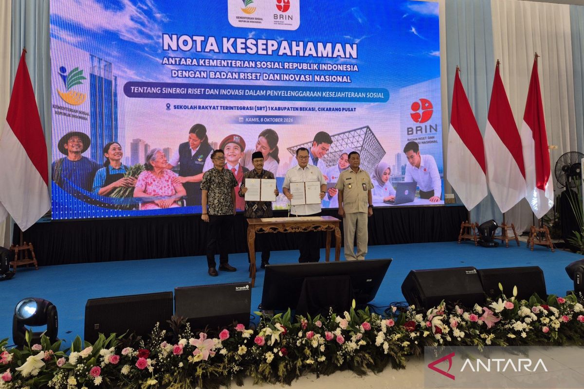 Kemensos-BRIN sepakati hasil riset dukung operasional Sekolah Rakyat — NadiKabar.com