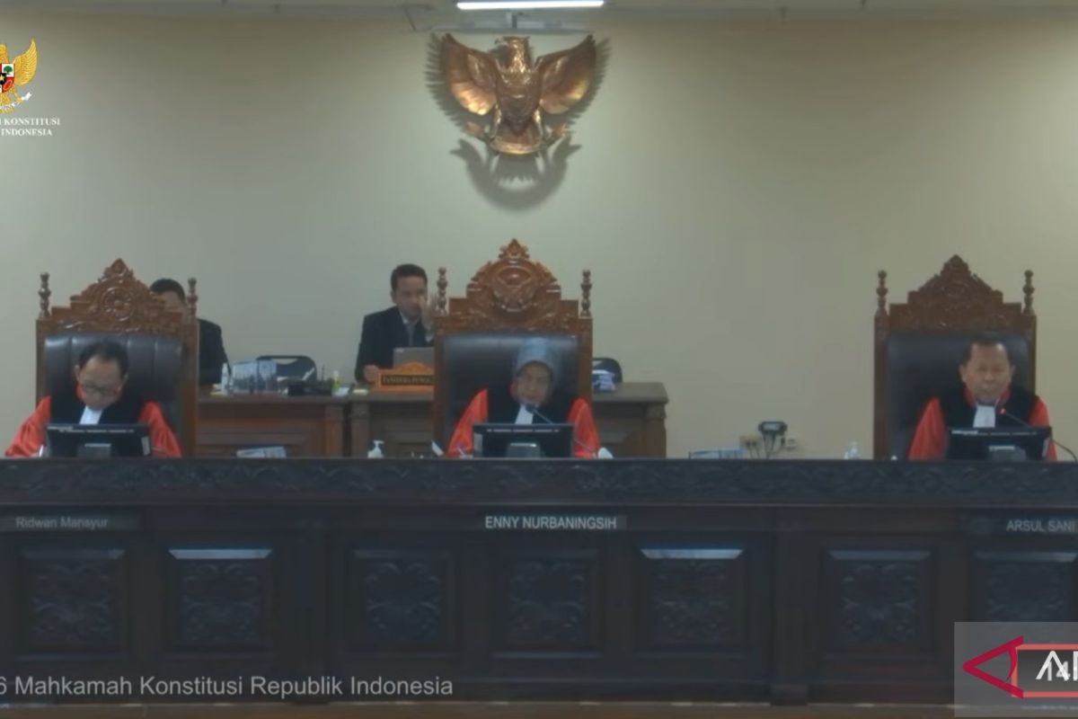 Ilustrasi berita Nasional: MK uji materiil UU Pemilu menyoal syarat pendidikan capres/cawapres