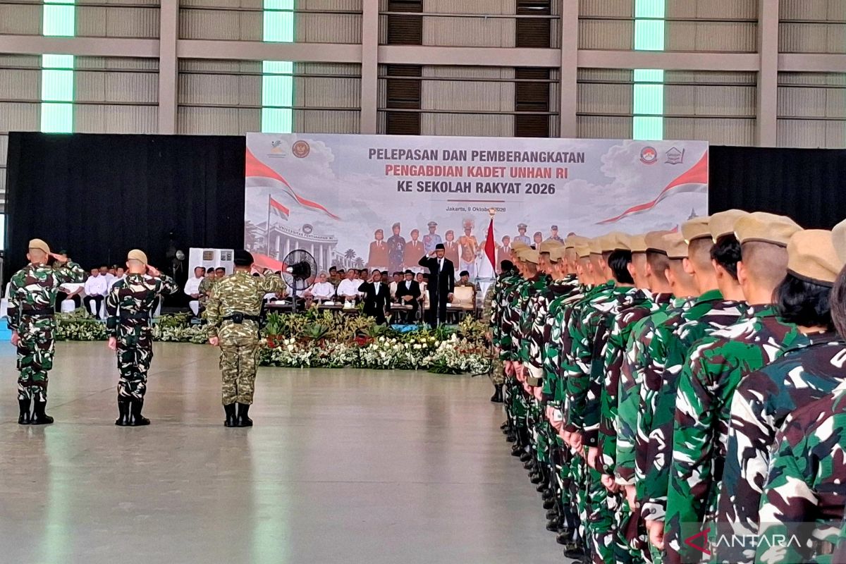 Kadet Unhan dan Kemensos Salur Bantuan untuk Siswa Sekolah Rakyat