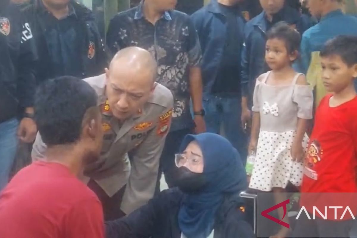 Ilustrasi berita Nasional: Polres Priok pulangkan empat ABK korban penyiksaan ke keluarga