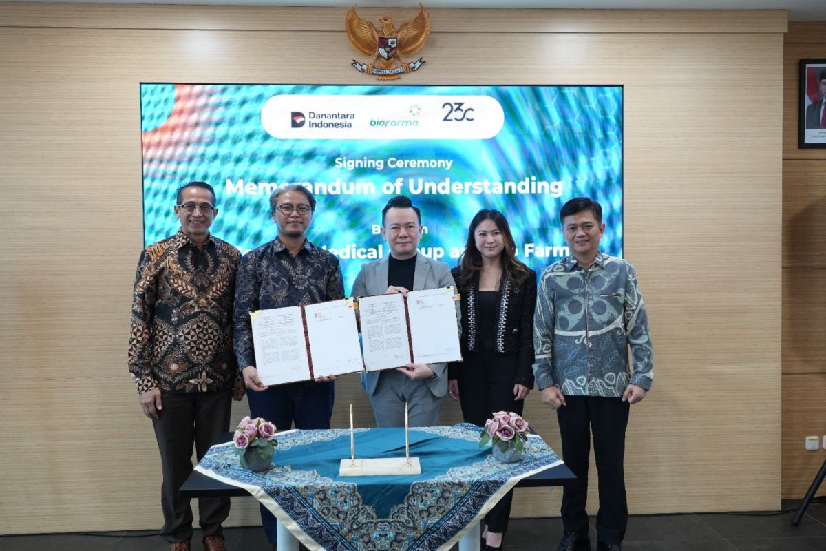 Bio Farma dan 23 Century Medical Group Jajaki Kolaborasi Produk Berbasis Sel Punca dan Sekretom di Indonesia — NadiKabar.com