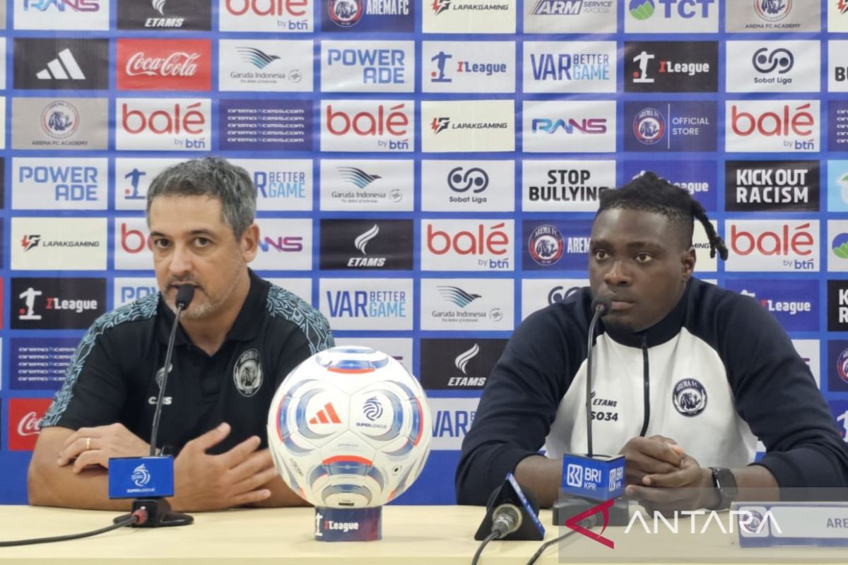 Pelatih Arema puji mentalitas pemain saat hadapi Bhayangkara FC — NadiKabar.com
