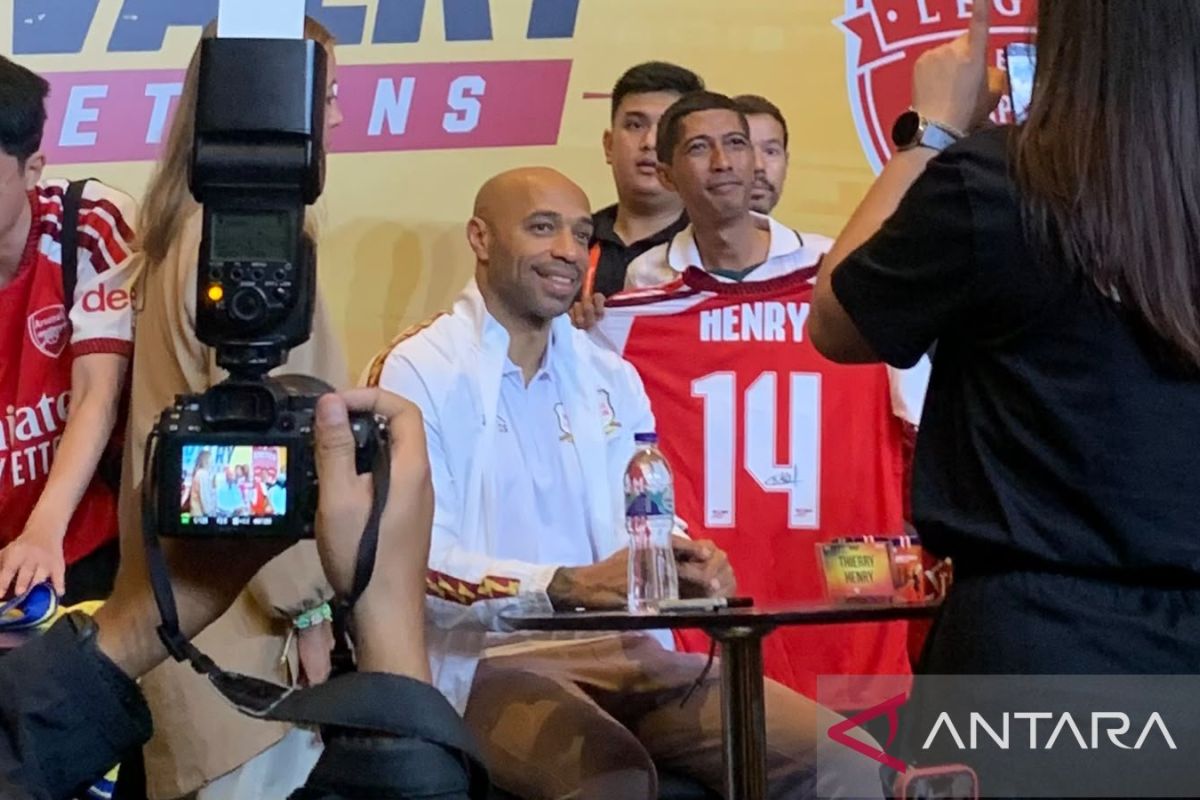 Thierry Henry senang bisa reuni di Jakarta — NadiKabar.com