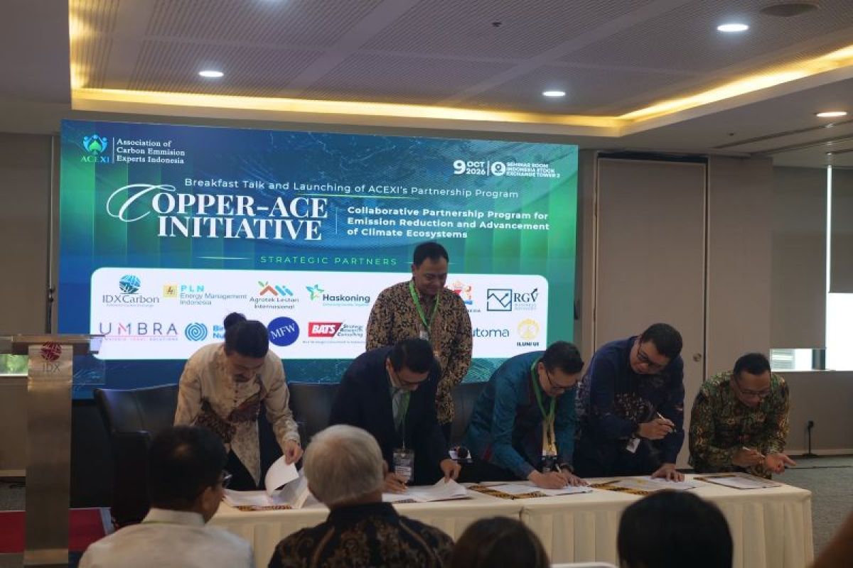 ACEXI resmi hadirkan inisiatif kemitraan percepat tata kelola karbon