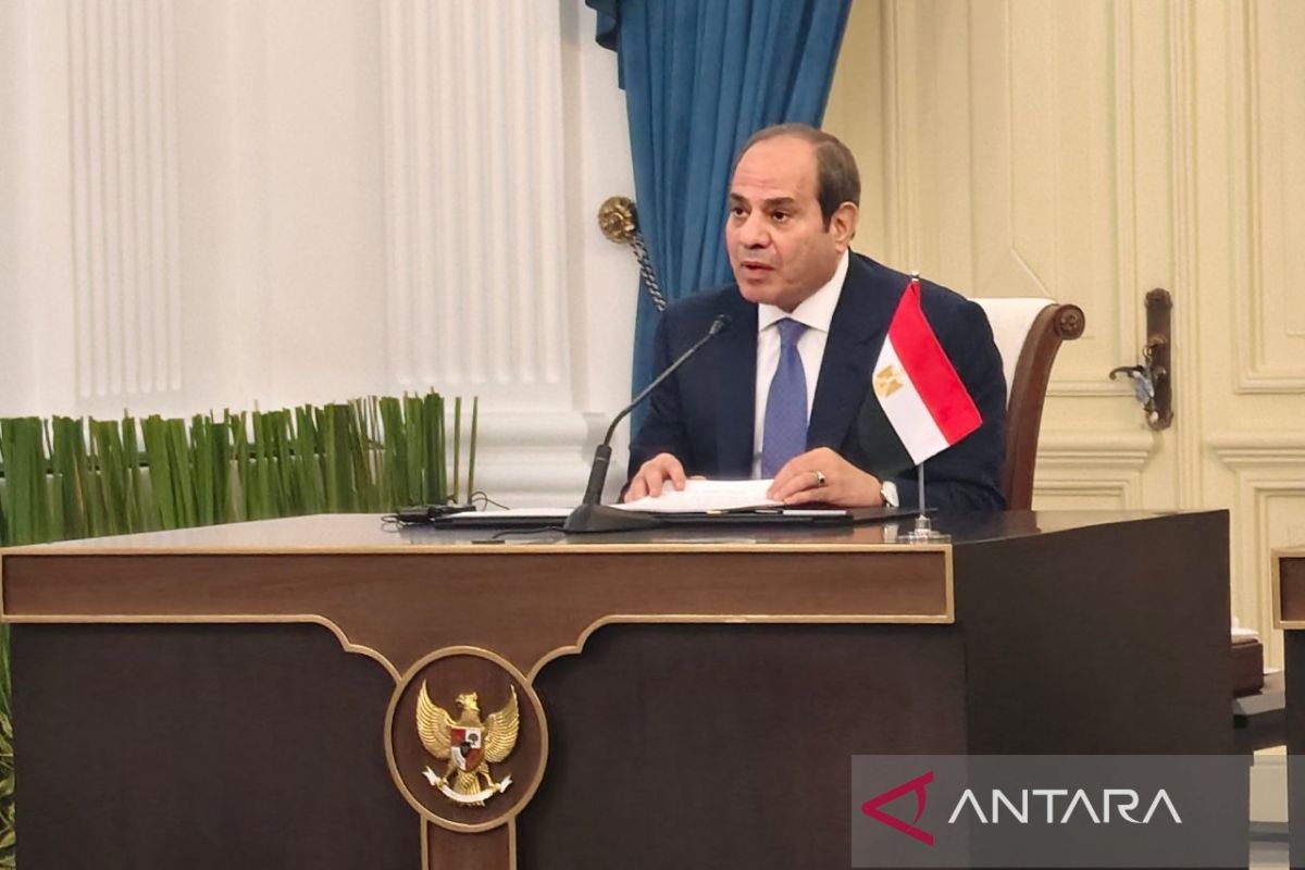 El-Sisi apresiasi sambutan hangat RI, pacu kerja sama konkret