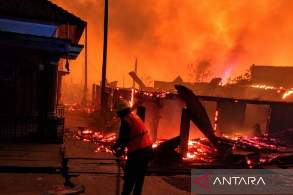PLN Babel amankan jaringan listrik pascakebakaran di Bangka Selatan