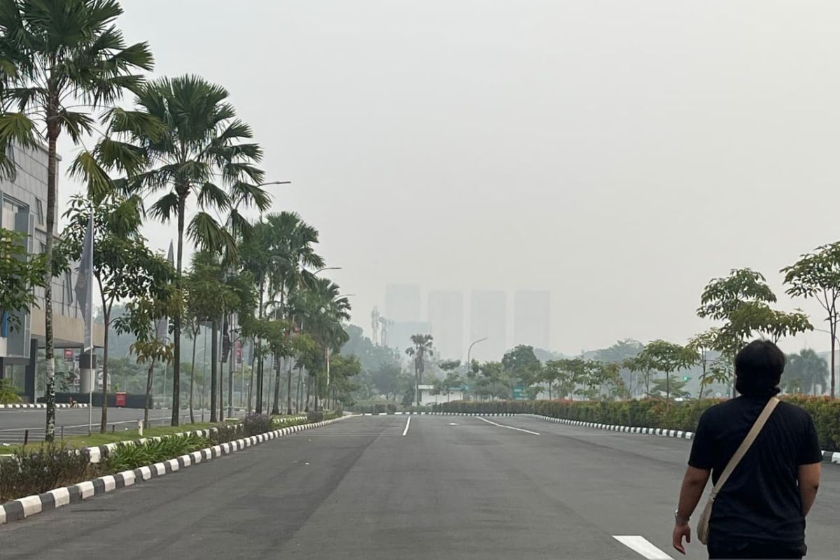 Cuaca Kepri hari ini, BMKG: Waspada sebaran asap karhutla!