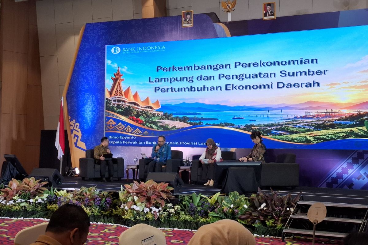 Pertumbuhan ekonomi Lampung stabil dikisaran 5-5,6 persen