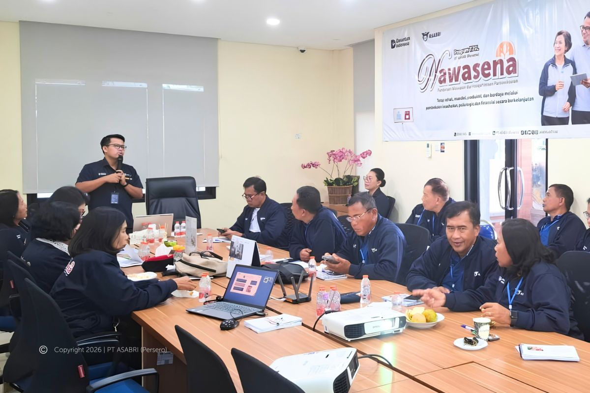Asabri-OJK bekali 30 purnawirawan literasi keuangan di Bali