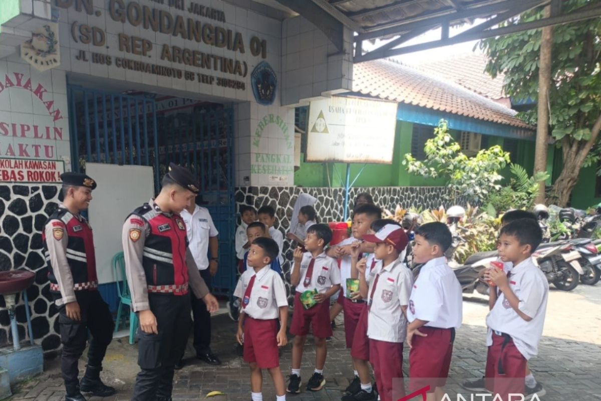 Ilustrasi berita Nasional: Polda Metro Jaya sambangi tujuh sekolah dukung lingkungan belajar aman