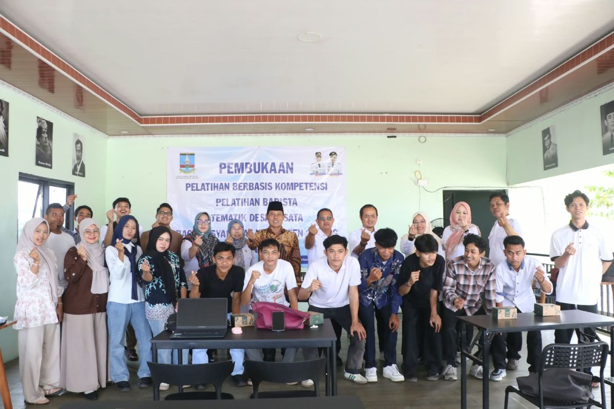 Kembangkan desa wisata, Pemkab Serang latih 16 pemuda jadi barista — NadiKabar.com