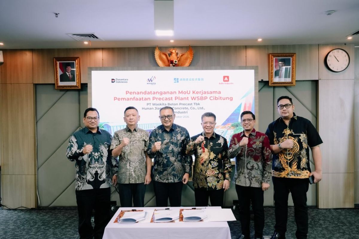 Waskita Beton Precast Gandeng Hunan Jiangong China dan PT Adhi Industri, Optimalkan Aset Precast Plant WSBP Cibitung — NadiKabar.com