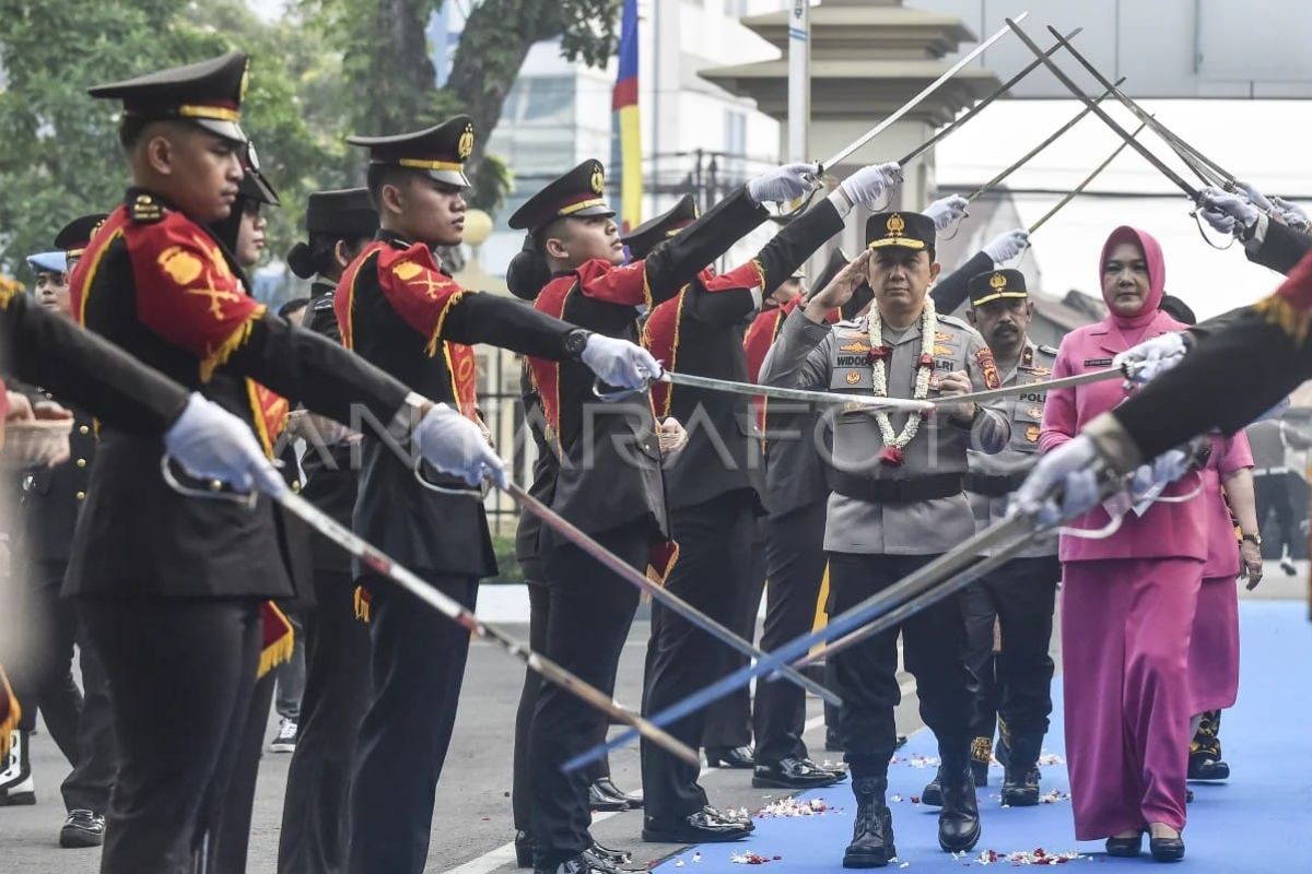 Penyambutan Kapolda Jambi