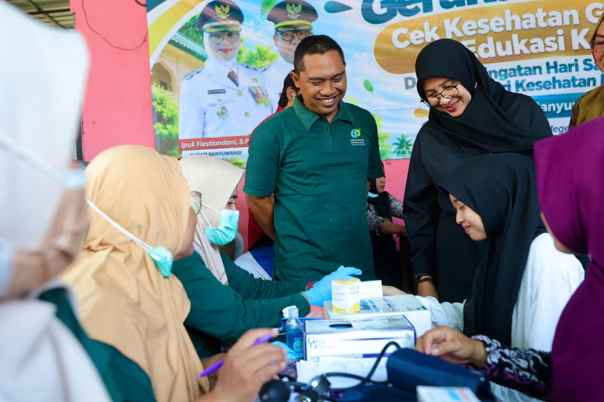Pemkab Banyuwangi gelar Cek Kesehatan Gratis bagi santri, sambut HSN — NadiKabar.com