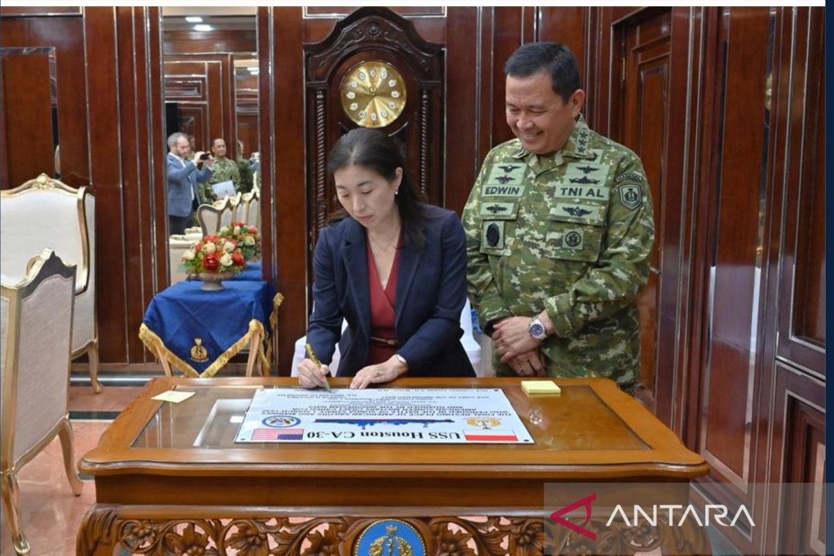 Indonesia-AS perkuat pelestarian bangkai Kapal USS Houston