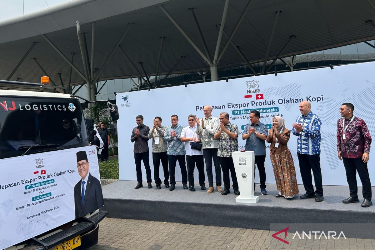 Mendag lepas ekspor produk kopi siap minum ke Australia
