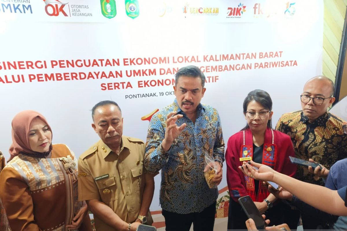 Menteri UMKM dukung alokasi KUR Bank Kalbar naik jadi Rp1 triliun