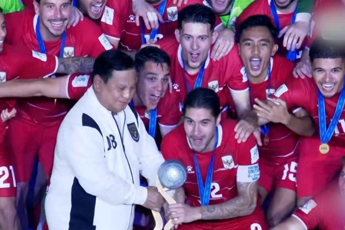 Kebanggaan Prabowo Atas Gelar Juara Timnas di ASEAN Cup 2026