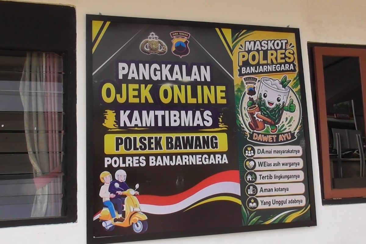 Polres Banjarnegara Sediakan Pangkalan Tertib Demi Ojol Aman