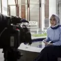 Melody Laksani rindu Tanah Suci Mekah
