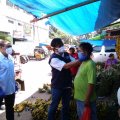 PMI Makassar bersama berbagai lembaga sosialisasi cegah COVID-19 di pasar