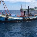 Two foreign fishing vessels detained for poaching in Natuna waters