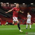 MU sodok tiga besar klasemen usai menang telak 6-2 atas Leeds