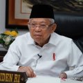 Wapres Ma'ruf Amin divaksin