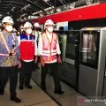 Presiden Jokowi bangga dengan LRT Jabodebek sepanjang 44 km