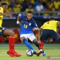 Brazil berbagi poin dengan Kolombia usai bermain imbang tanpa gol