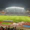 Stadion Pakansari terpantau baik jelang Indonesia vs Curacao