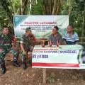 Posramil 1708-01/BT silaturahmi bersama petani di Kampung Rimba Jaya