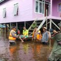 Empat desa terendam banjir di Sembakung Nunukan