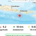 BMKG: Dua gempa terjadi di Bali akibat aktivitas subduksi lempeng