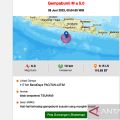 Gempa magnitudo 6,0  di Jatim, cuitan warga di twitter saling kasih info