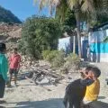 Rumah penduduk di Takari tertimbun tanah longsor