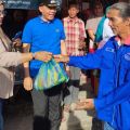 Peduli bencana banjir, DPC Demokrat Pasaman salurkan puluhan paket sembako