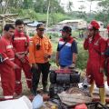 Kilang Cilacap kerahkan 3 unit pompa air dukung evakuasi penambang emas di Banyumas