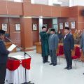 Pemkot Bukittinggi lantik tiga pejabat utama untuk maksimalkan layanan masyarakat