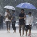 Waspadai potensi hujan lebat dan angin kencang di akhir pekan
