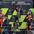 Aleix Espargaro salip Francesco Bagnaia menangi Moto GP Inggris