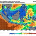 BMKG minta masyarakat pesisir untuk waspadai gelombang tinggi hingga empat meter