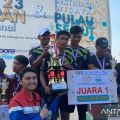 Pertamina gelar lomba pacu sampan di Pulau Semut di Pekanbaru