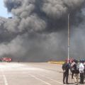 Tim gabungan masih berupaya padamkan api kapal terbakar di Merak