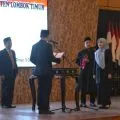 Penjabat Sekda Lombok Timur Baiq Miftahul Wasli dilantik