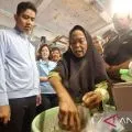 Gibran lakukan "blusukan" temui pedagang Pasar Pandan Sari Balikpapan