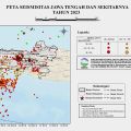 601 kejadian gempa di Jawa Tengah pada 2023