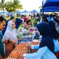 Menyusuri Pasar Minggu Ria, yang buat emak-emak di Natuna jadi riang