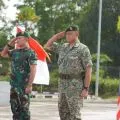 Indonesian and Malaysian armed forces conduct joint border patrol